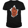 Image of Halloween Pumpkins Burst T-Shirt
