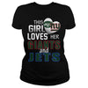 Image of This Girl Loves her Giants And Jets TShirt