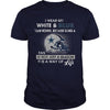 Image of I wear my while blue Cowboys fan