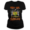 Image of This Girl Loves Chameleon Halloween