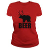 Image of Beer - Bear and Deer Joke Women's T-Shirts