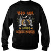 Image of This Girl Loves Bernese Mountain Halloween