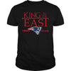 Image of New England Patriots East King In The Champions Tshirt