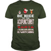 Image of Be Nice To The Acupuncturist Santa Is Watching Christmas
