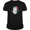 Image of cute penguin with Christmas cap and candy cane Bags & backpacks