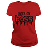 Image of Like A Boss Funny Comic Style Graffiti TShirts