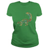 Image of SKUNK Halloween T-shirt Skeleton Skull Vintage Retro