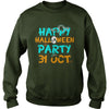 Image of HAPPY HALLOWEEN PARTY 31OCT T SHIRT HALLOWEEN