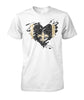 Image of New Orleans Saints - Saints Heart T-shirt