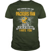 Image of when someone says that packers