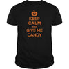 Image of Keep Calm Give Me Candy - Funny Halloween Bags & backpacks
