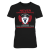 Image of Never Underestimate A Woman - Howard Bison