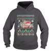 Image of Hedgehog Pet Lover Ugly Christmas T-shirt