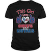 Image of Girl Loves Chiefs Royals TShirt