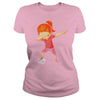 Image of Soccer Shirt for Girls Funny Dabbing Dab Dance Soccer Ball
