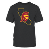 Image of TROJAN IN STATE OUTLINE - USC TROJANS