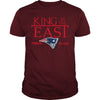 Image of New England Patriots East King In The Champions Tshirt