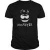 Image of I'm a Monster Halloween Costume Funny Tee