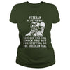 Image of VETERAN - AMERICAN FLAG T SHIRT