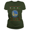 Image of Golden State Warriors Christmas T Shirt