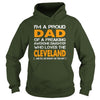 Image of I'm a proud DAD Love Cleveland Cavaliers