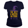 Image of I'm Not A Witch I'm Your Wife Funny Halloween T-Shirt