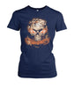 Image of Denver Broncos - Burning Skull T-shirt