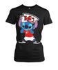Image of Chiefs - Cute Stitch and Chiefs T-shirt
