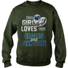 Image of Girl Loves Eagles And Penn State TShirt