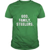 Image of God Family Steelers T Shirt For Mens, Womens-