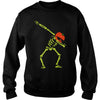 Image of Halloween Dabbing Skeleton Pumpkin