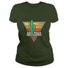 Image of Phoenix Arizona Cactus Sunset State Pride T-Shirt