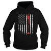 Image of Plumber American Flag Vintage TShirt