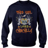 Image of This Girl Loves Chinchilla Halloween