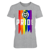 Image of Grunge LGBT Pride Flag - Colorado State Rams