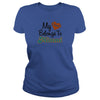 Image of My heart belongs to Miami - Men's Premium T-Shirt201756100411