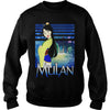 Image of Disney Mulan Green Dress Sparkles Graphic T-Shirt