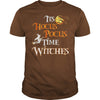 Image of HALLOWEEN WITCH SHIRT-IT'S HOCUS POCUS TIME WITCHES TSHIRT