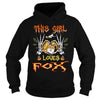 Image of This Girl Loves Fox Halloween
