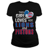 Image of This Girl Loves Her Lions And Pistons TShirt