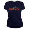 Image of HALLOWINE T SHIRT HALLOWEEN COSTUME GIFT
