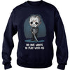 Image of NO ONE WANTS TO PLAY WITH ME - HAPPY HALLOWEEN TSHIRT