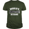 Image of World's Greatest Veterans Tshirts