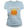 Image of Pumpkin Queen Cute Pumpkin Spice Season Halloween T-shirt