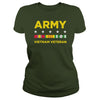 Image of Men's Vietnam Veteran Shirt - Army