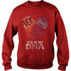 Image of Love BENGALS and Cavaliers T-Shirt