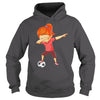 Image of Soccer Shirt for Girls Funny Dabbing Dab Dance Soccer Ball