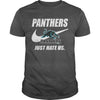 Image of Panthers Just Hate Us T-shirt, Panthers Just Hate Us Hoodies