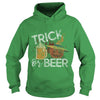Image of Trick Or Beer Funny Halloween Drinking Distressed T-Shirt