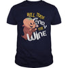 Image of Funny Hallo Will Trade Candy For Wine